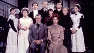 The cast of Upstairs Downstairs